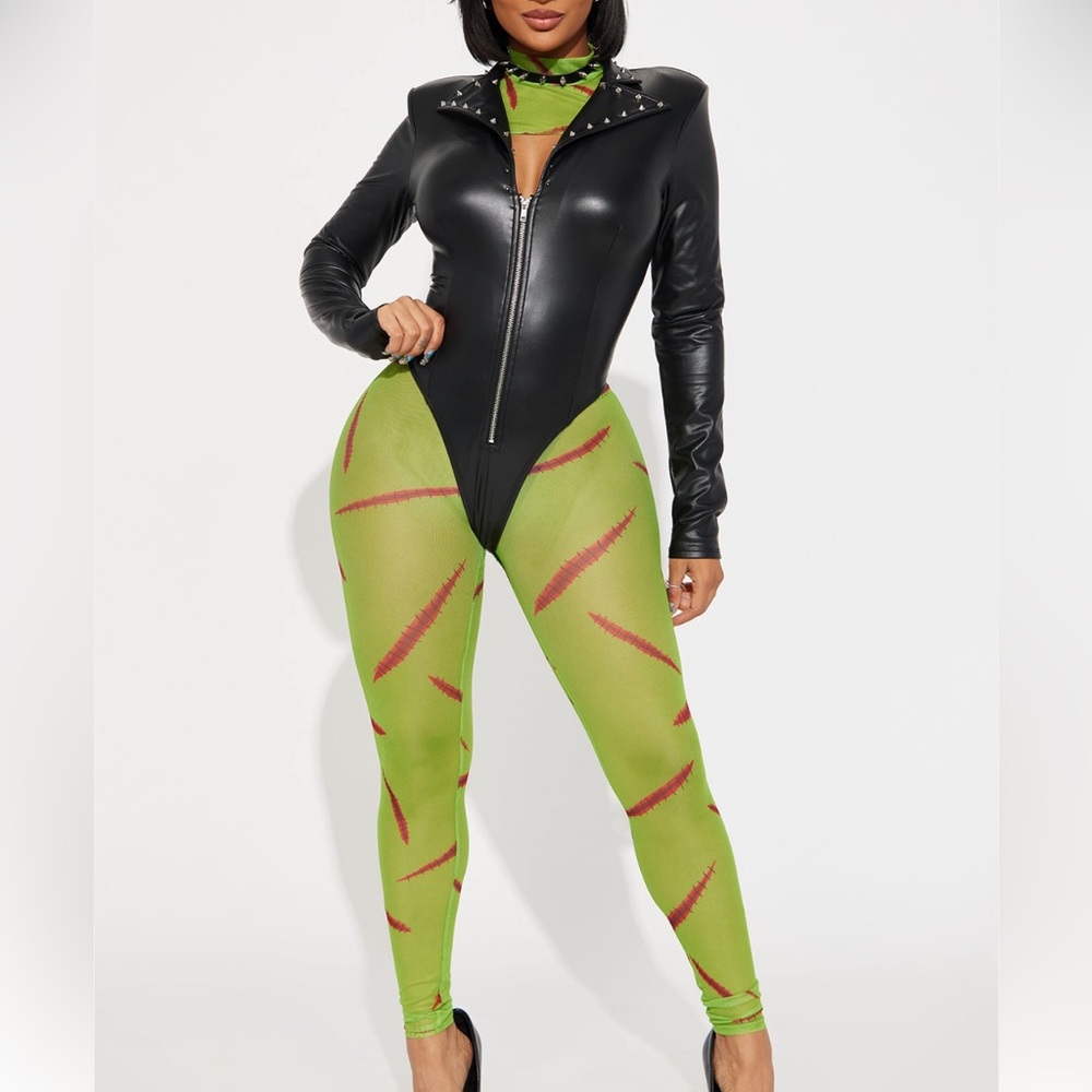 Fashion Nova Monster Baddie 4 pc Costume
